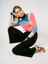 Load image into Gallery viewer, Upcycled Intarsia Roll Neck | Sweater | 22 Factor