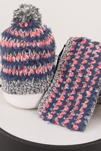 Load image into Gallery viewer, 22 Factor | Ciao Crochet Beanie & Clutch Schausse Pink Gift Set