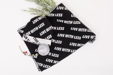 Load image into Gallery viewer, 22 Factor | Accessories | 'Live With Less' Beanie & Scarf Black Gift Set