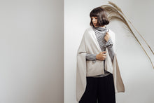 Load image into Gallery viewer, Iclyn Knitted Poncho Beige | 22 Factor | ECO-LUXE knitwear