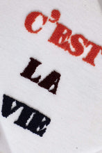 Load image into Gallery viewer, Personalized Alba Embroidered Merino Top White