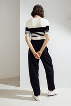 Load image into Gallery viewer, Eira Feather Cashmere Rib Top | 22 Factor | ECO-LUXE knitwear