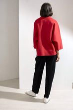 Load image into Gallery viewer, Haley Double-faced Cashmere Wrap Coat Red
