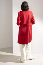 Load image into Gallery viewer, Eve Double-faced Cashmere Car Coat Red