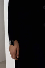 Load image into Gallery viewer, Sophie Double-faced Cashmere Tailored Coat Black