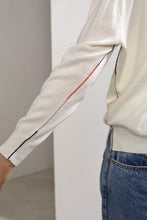 Load image into Gallery viewer, Personalized Alba Embroidered Merino Top White