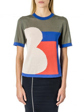 Load image into Gallery viewer, Upcycled Sheer Panel T-Shirt | Top | 22 Factor