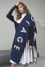 Load image into Gallery viewer, 'Bon Voyage' Shawl | 22 Factor | ECO-LUXE knitwear