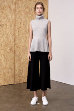 Load image into Gallery viewer, Daphne Sleeveless Cashmere Top Melange Grey | 22 Factor | ECO-LUXE knitwear