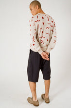 Load image into Gallery viewer, Unisex Reversable Sweater Red/Beige