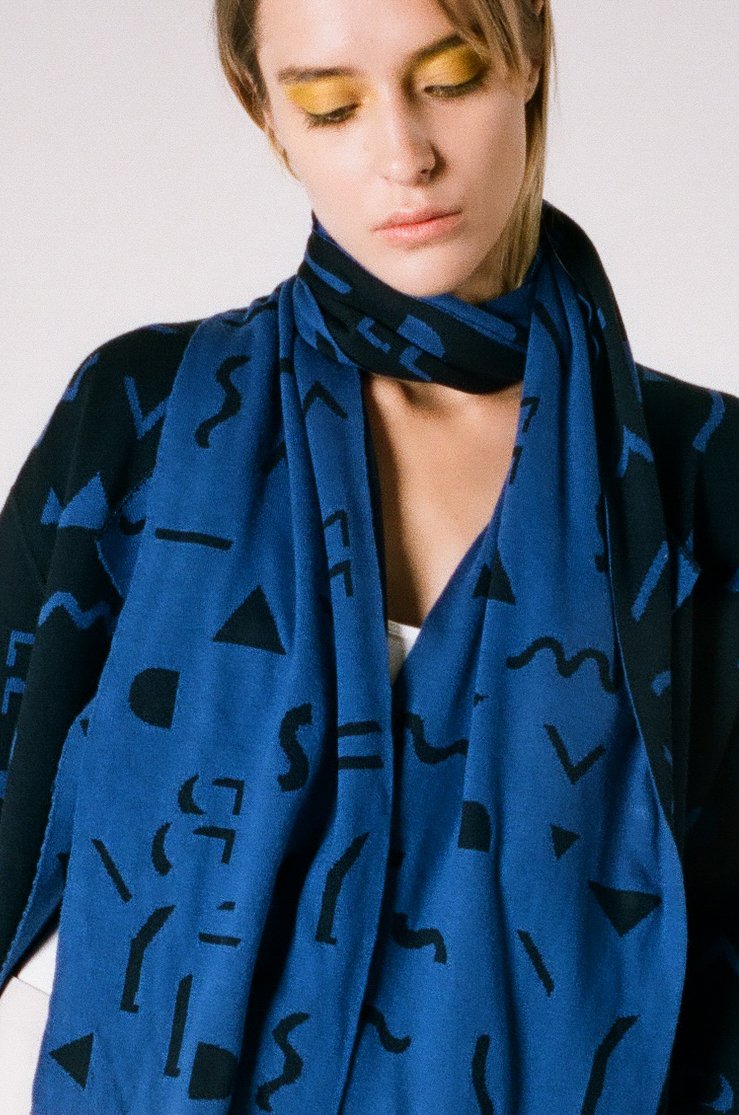 Double Sided Jacquard Scarf | Accessory | 22 Factor