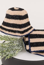 Load image into Gallery viewer, 22 Factor | Follow Your Bliss Crochet Hat &amp; Handbag Gift Set
