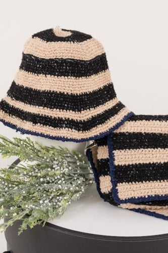 22 Factor | Follow Your Bliss Crochet Hat & Handbag Gift Set