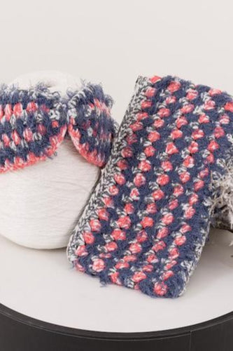 22 Factor | Hola Crochet Headband & Clutch Schausse Pink Gift Set