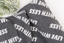Load image into Gallery viewer, 22 Factor | Accessories | &#39;Live With Less&#39; Beanie &amp; Scarf Grey Gift Set
