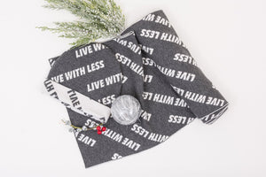 22 Factor | Accessories | 'Live With Less' Beanie & Scarf Grey Gift Set