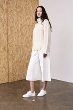 Load image into Gallery viewer, Athena Cashmere Pullover Ivory | 22 Factor | ECO-LUXE knitwear 
