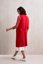 Load image into Gallery viewer, Hazel Sleeveless Open Trench Red
