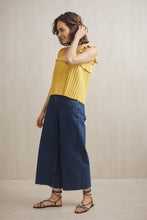 Load image into Gallery viewer, Lillie Ruffle Tank Top Mustard Yellow | 22 Factor
