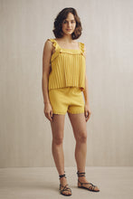 Load image into Gallery viewer, Ali Knit Bermuda Shorts Yellow | 22 Factor
