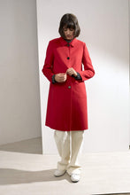 Load image into Gallery viewer, Eve Double-faced Cashmere Car Coat Red
