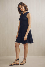 Load image into Gallery viewer, Ida Sleeveless Knit Dress Navy | 22 Factor
