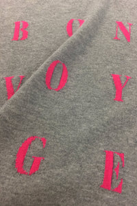 ‘Bon Voyage’ Knit Sweater Grey | 22 Factor | ECO-LUXE knitwear