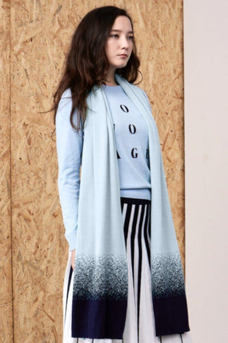 22 Factor | Scarf | Starry Night Scarf Midnight Blue x Sky Blue