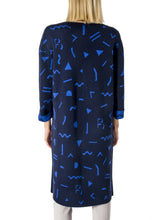 Load image into Gallery viewer, Reversible Coatigan in Blue/ Navy
