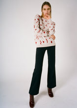 Load image into Gallery viewer, Unisex Reversable Sweater Red/Beige
