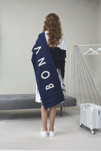 'Bon Voyage' Shawl | 22 Factor | ECO-LUXE knitwear 