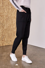 Load image into Gallery viewer, Gabbi Morning Rayon Nylon Pants Black | 22 Factor | ECO-LUXE knitwear 
